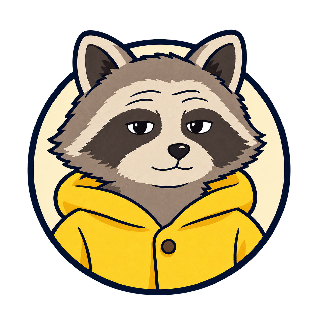 Sluff raccoon mascot